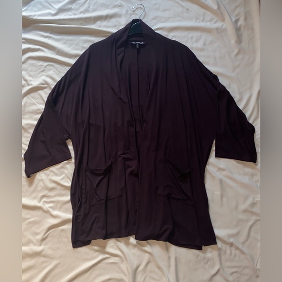 Dark Purple Cardigan - Picture 1 of 4